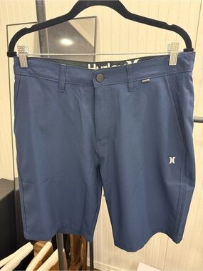 NWOT Hurley Men’s Blue Walking Shorts